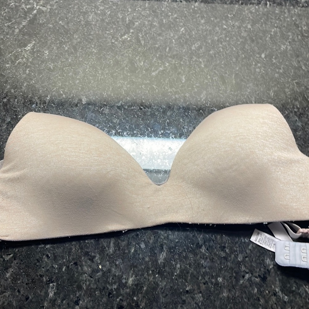 Tan wireless bra